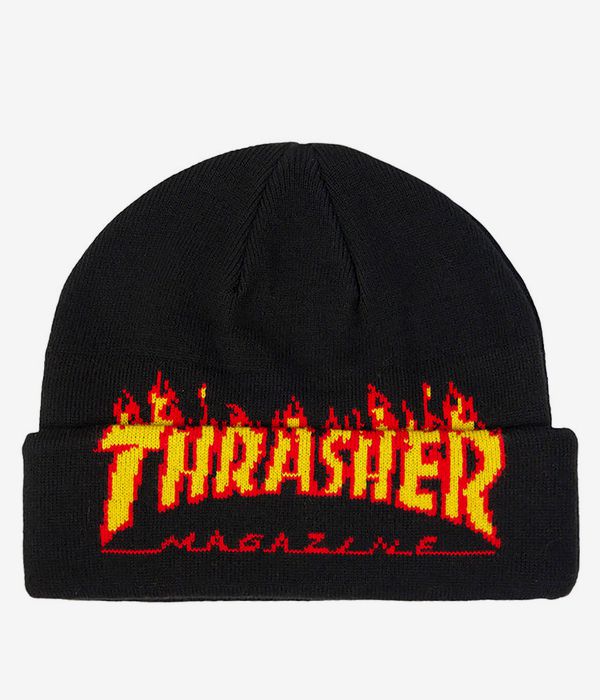 Thrasher Flame Gorro (black)