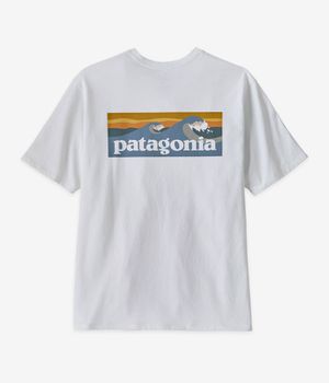 Patagonia Boardshort Logo Pocket Responsibili T-Shirt (fiber white)