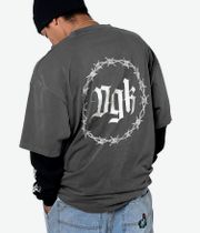 DGK Thorn 2fer Knit Top z Długim Rękawem (washed black)