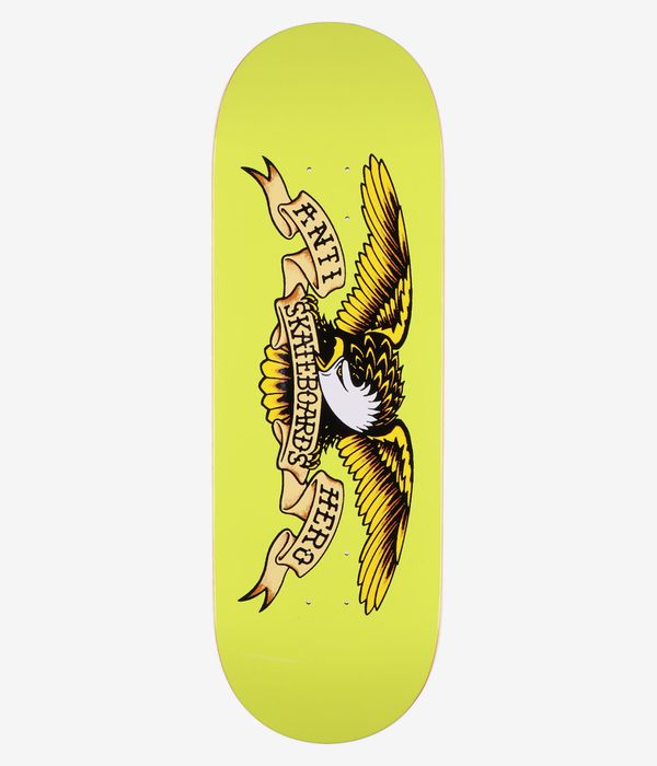 Anti Hero Team Classic Eagle 10" Skateboard Deck (yellow)