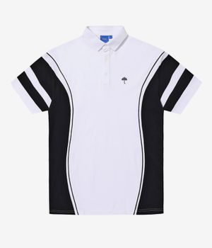 Hélas Match Point Polo-Shirt (pique white black)