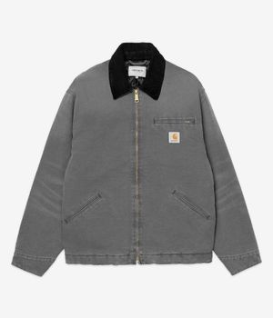 Carhartt WIP OG Detroit Organic Dearborn Jacket (graphite black stone canvas)