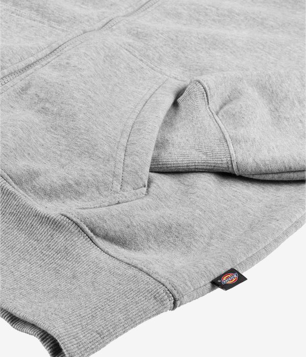 Dickies Summerdale Through Zip-Sweatshirt avec capuchon (grey melange)