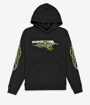 DC Side Flame Hoodie kids (black)