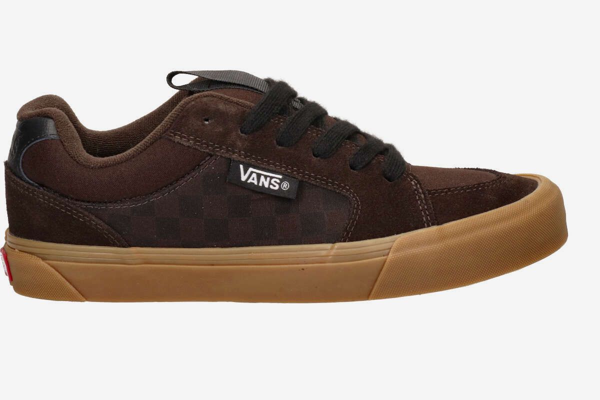 Vans Chukka Push Tonal Checkerboard Shoes (demitasse black)