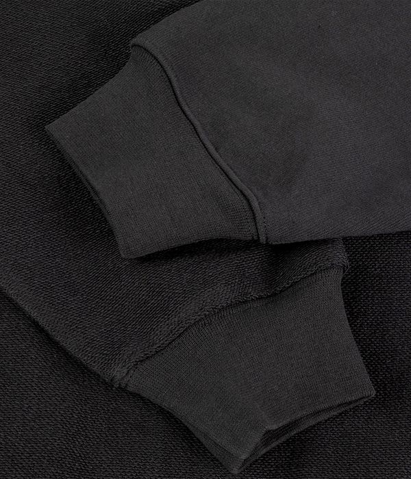 Dime Reverse French Terry Zip-Hoodie (vintage black)