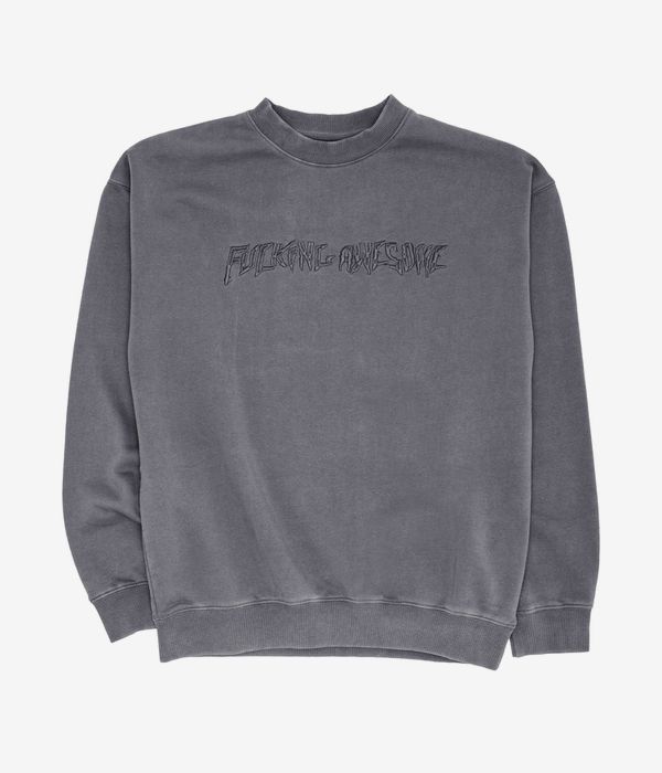 Fucking Awesome Distressed Stamp Sweatshirt (black)