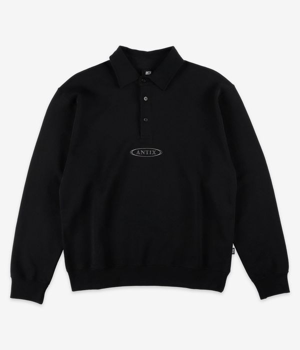 Antix Simplex Polo Organic Sweatshirt (black)