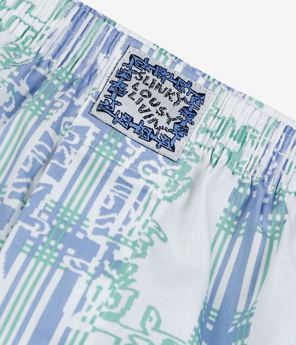 Lousy Livin Slinky Boxershorts (white & poseidon) 2 Pack