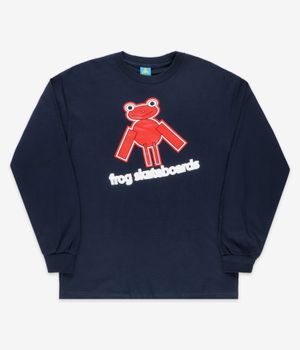 Frog Perfect Frog Camiseta de manga larga (navy)