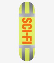 Sci-Fi Fantasy Safety Vest 8.5" Skateboard Deck (neon green)
