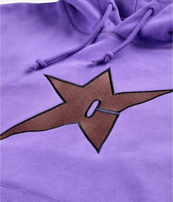 Carpet Company C-Star Logo sweat à capuche (purple yellow)