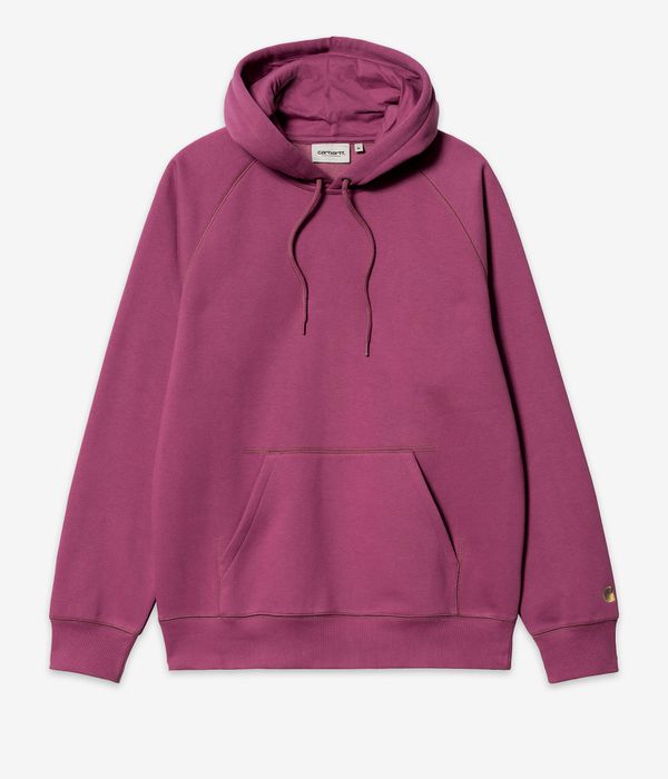 Shop Carhartt WIP Chase Hoodie (punch gold) online | skatedeluxe