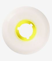 skatedeluxe Retro Conical Wheels (white yellow) 53mm 100A 4 Pack