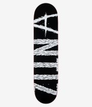 Antiz Big Script 7.5" Skateboard Deck (full black)