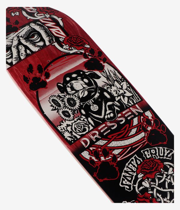 Santa Cruz Dressen Evo Shaped 9.3" Planche de skateboard (multi)