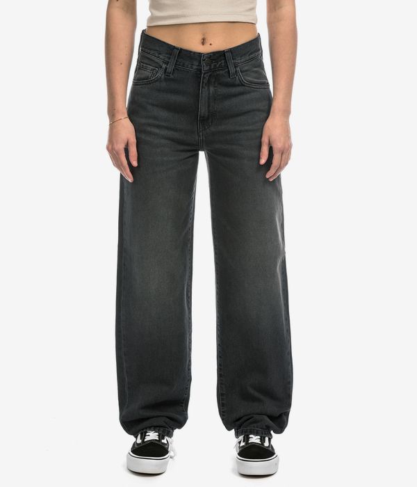 Carhartt WIP W' Arin Pant Corganic Fairfield Jeans women (black dark used wash)