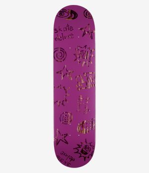 skatedeluxe Tonal Twin Tail 8" Skateboard Deck (purple)
