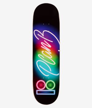 Plan B Team Neon 8.375" Skateboard Deck (black)
