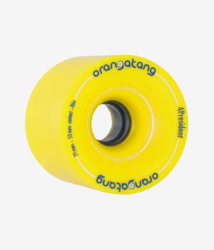 Orangatang 4President Wheels (yellow) 4 Pack 70mm 86A