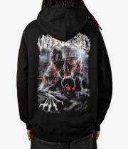 Wasted Paris Undead Zip-Sweatshirt avec capuchon (black)