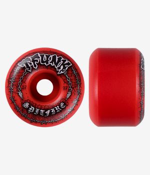 Spitfire Formula Four T-Funk Ravv Radial Full Wheels (red) 57 mm 97A 4 Pack
