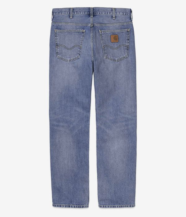 Carhartt WIP Marlow Pant Cotton Edgewood Jeans (blue worn bleached)