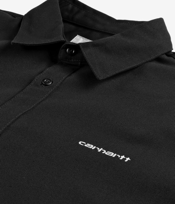 Carhartt WIP Module Script Arlington Hemd (black white rigid)