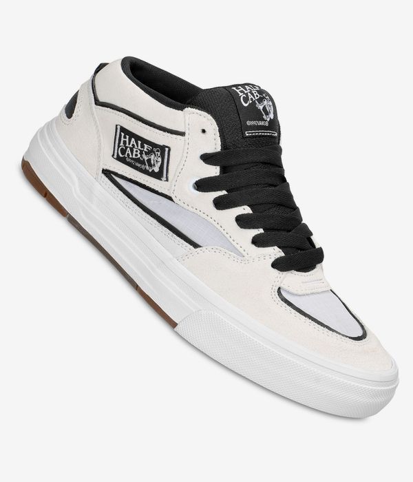 Vans Skate Half Cab Wafflecup Schoen (white black)