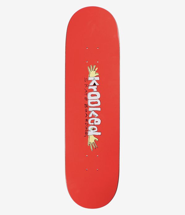 Krooked Hands On 8.5" Planche de skateboard (orange)
