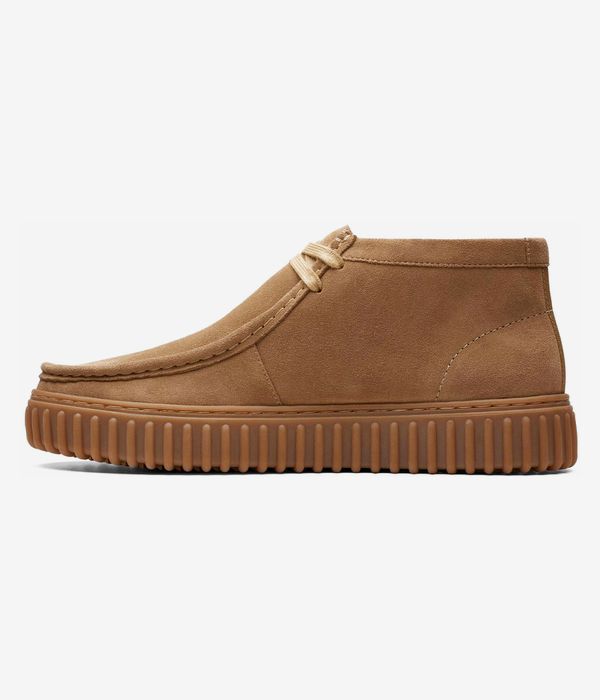 Clarks Originals Torhill Hi Shoes (dark sand suede)