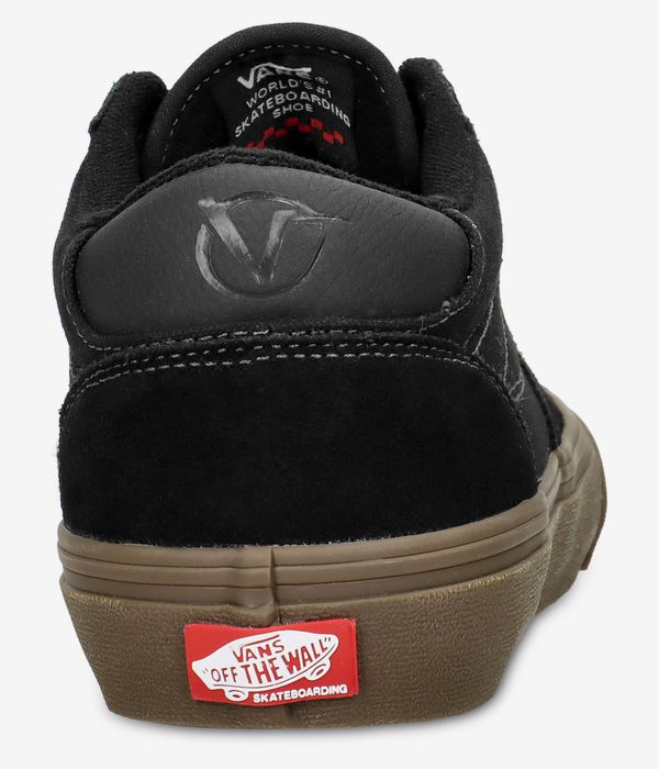 Vans Skate Rowan Shoes (black dark gum)