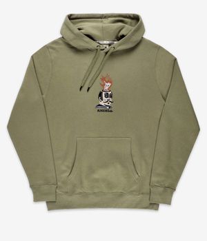 Anuell Flaming Jerry Organic Hoodie (olive)