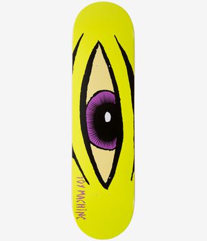 Toy Machine Sect Eye 8" Skateboard Deck (neon lime)