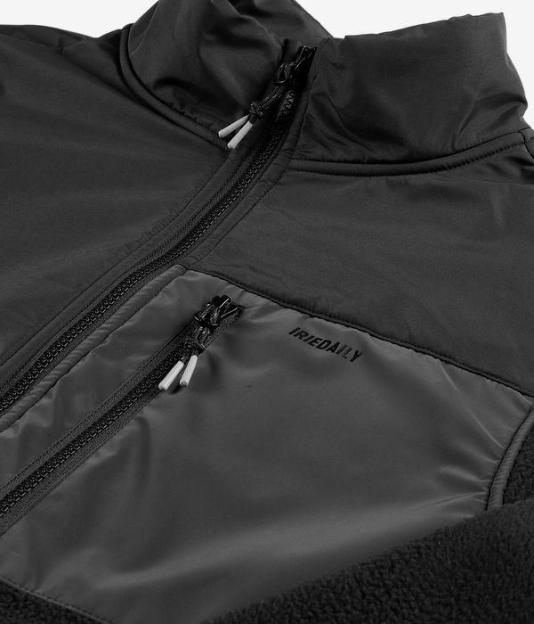 Iriedaily Auf Deck Fleece Veste (uni black)