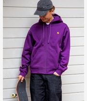 Carhartt WIP America Script Zip-Hoodie (huckleberry)