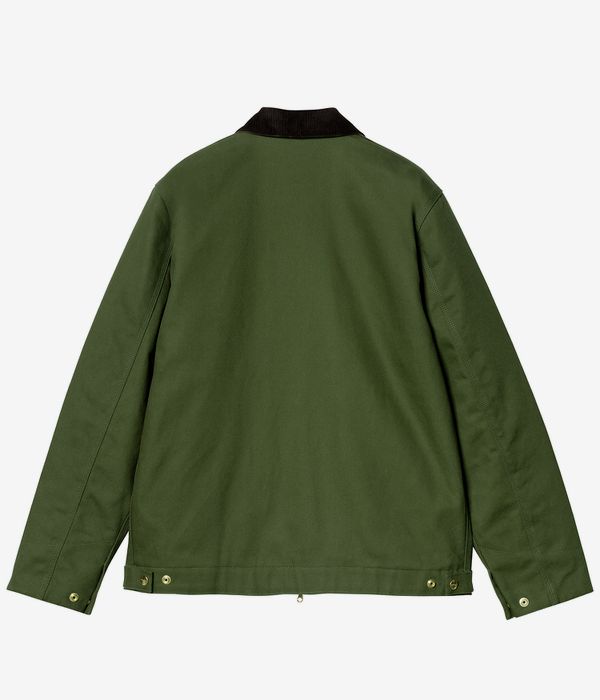 Carhartt WIP Detroit Dearborn Veste (tarragon black rigid)