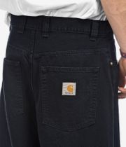 Carhartt WIP Brandon Pant Organic Dearborn Hose (black grind wash)