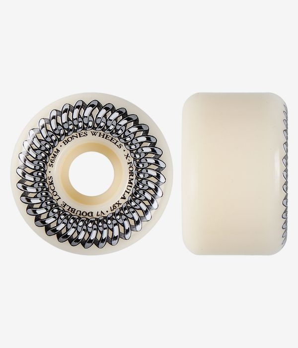Bones X Formula Double Lock V7 Ruote (white) 56 mm 97A pacco da 4