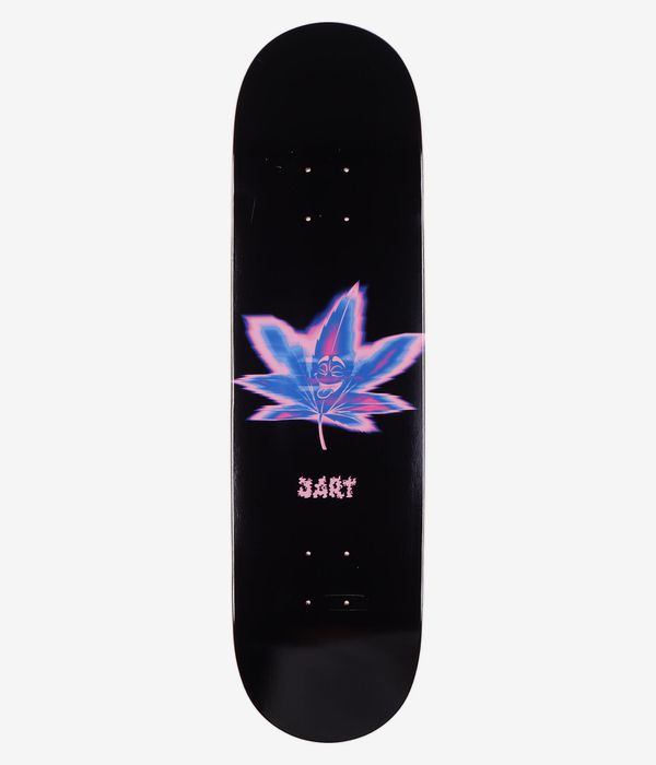 Jart Stay High Leaf 8.375" Skateboard Deck (black)