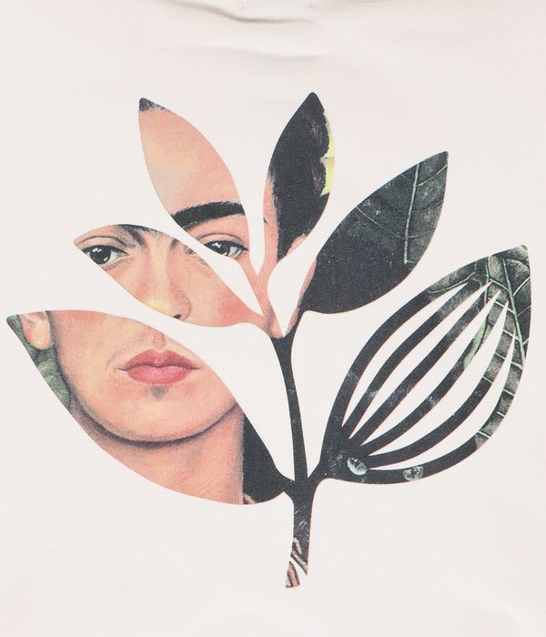 Magenta Frida Plant sweat à capuche (natural)