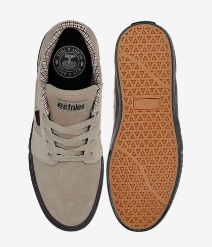 Etnies Barge Ls Shoes Tan Black Buy At Skatedeluxe