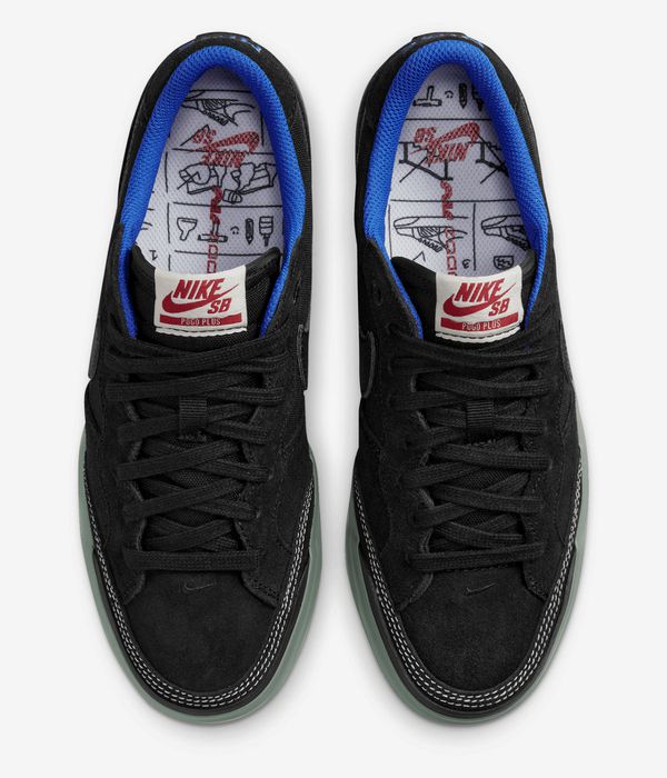Nike SB Pogo Premium Schoen (black black gum)