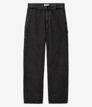 Carhartt WIP W' Pierce Pant Straight Jeans women (black stone washed)