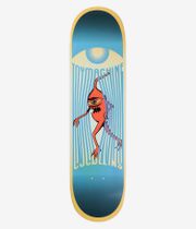 Toy Machine Collins Bars 8.13" Skateboard Deck (blue)