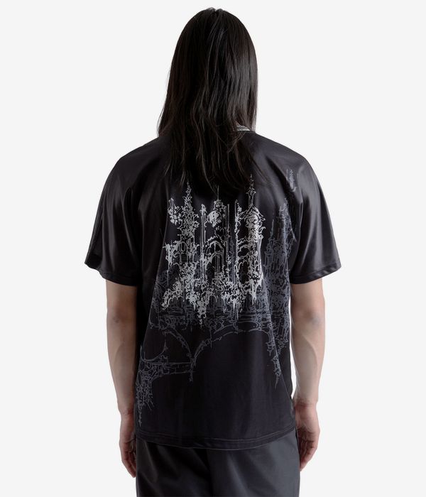 Wasted Paris Stronghold Football Jersey T-Shirt (black)