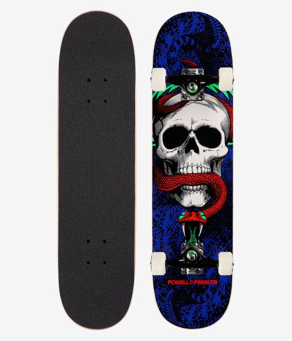 Powell-Peralta Skull & Snake One Off 7.75" Complete-Skateboard (royal)
