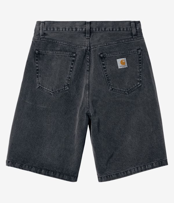Carhartt WIP Landon Robertson Shorts (black heavy stone wash)