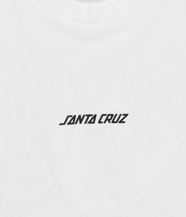 Santa Cruz Screaming Flash Center Camiseta (white)
