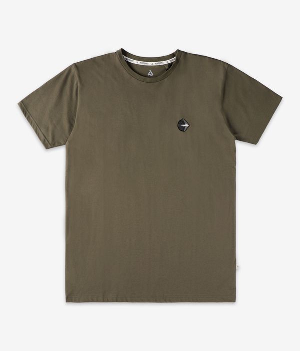 Anuell Marter Badge Organic T-shirt (olive)
